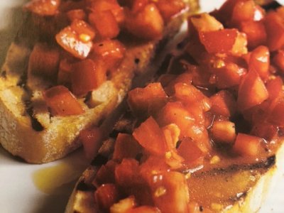 Bruschetta med tomat 
