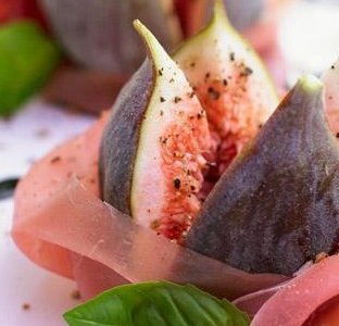 Italienske Antipasti med frugt 